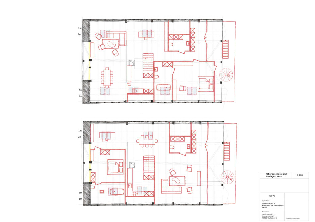 obergeschoss und dachgeschoss